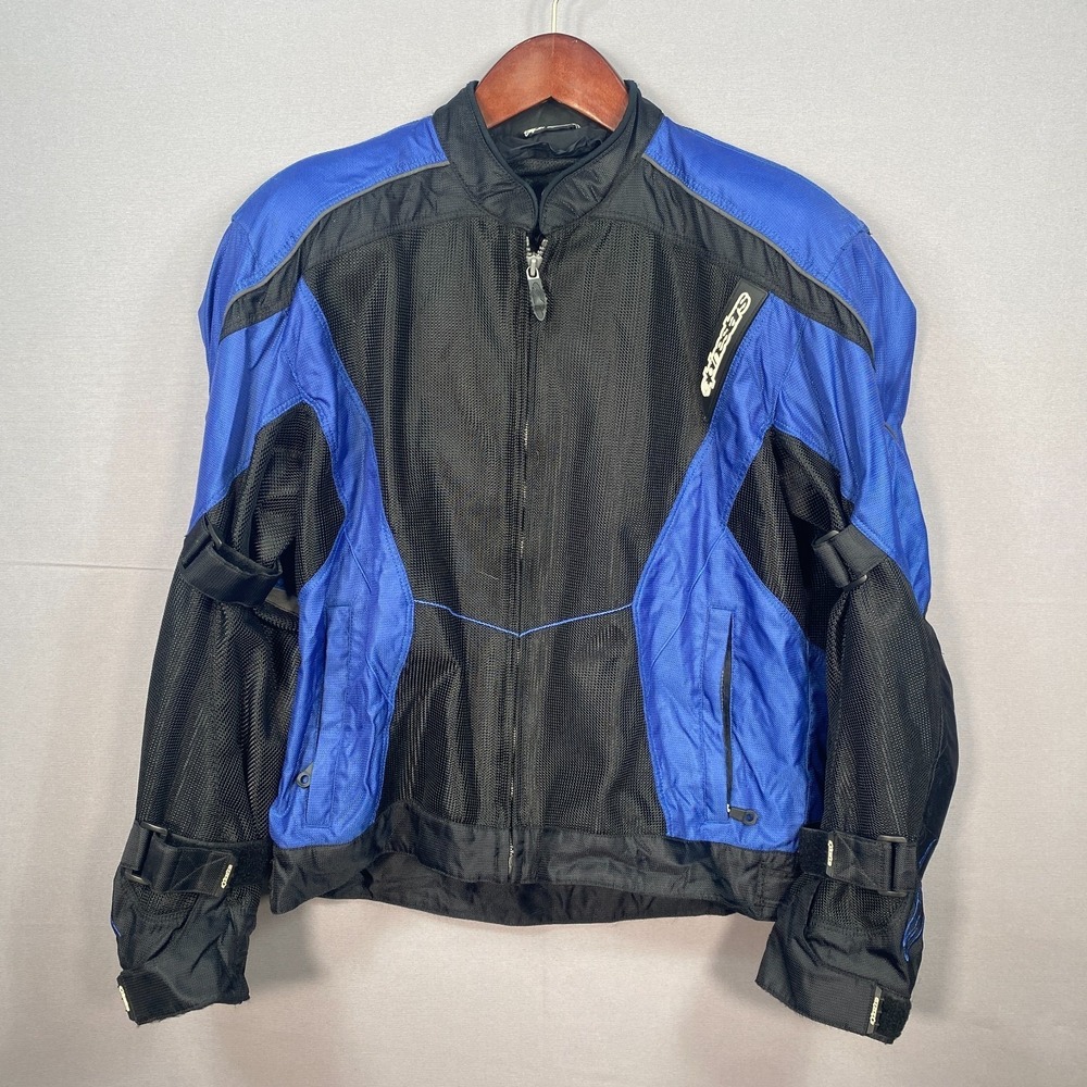Alpinestars XXL Padded Mesh Motorcycle Jacket Shell Lightweight Airflow Mens EUC